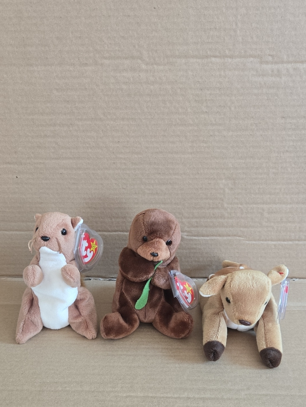 Beanie Babies - Nuts, Seaweed, And Whisper